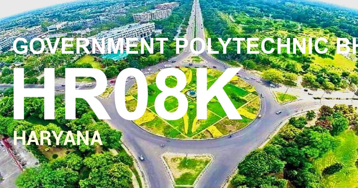 HR08K || GOVERNMENT POLYTECHNIC BHIWANI